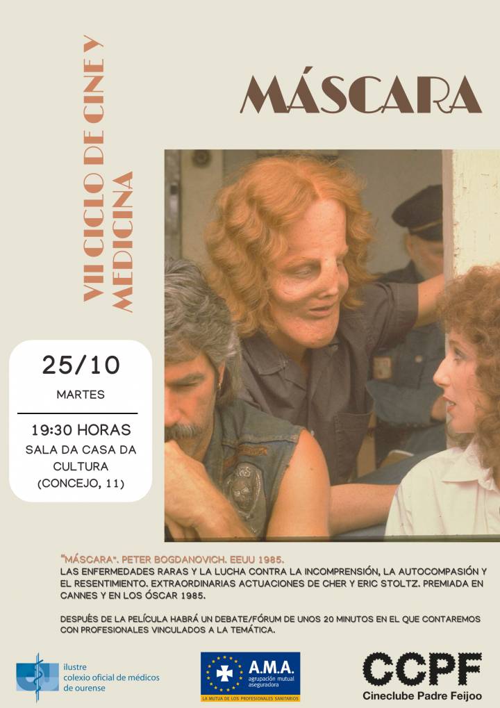 VII Ciclo de Cine y Medicina: "Máscara"