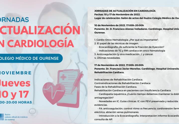 Jornadas de actualización en cardiología