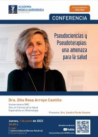 Sesión AMQ: “Pseudociencias y Pseudoterapias: una amenaza para la salud”