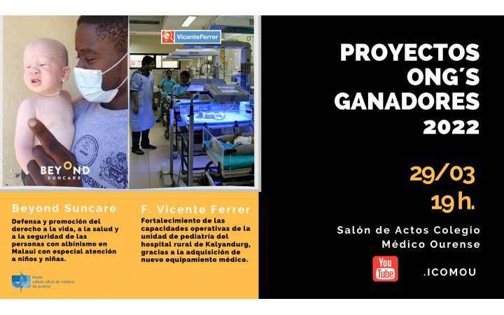 Presentación ONG ganadoras 2022