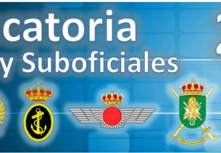 Convocatoria para el ingreso directo, con y sin exigencia de titulación universitaria previa, para la incorporación a las Escalas de Oficiales de los Cuerpos Generales