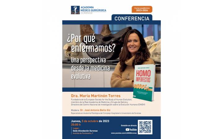 Sesión AMQ:¿POR QUÉ ENFERMAMOS? UNA PERSPECTIVA DESDE LA MEDICINA EVOLUTIVA