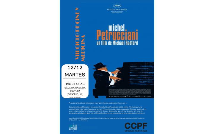 VIII Ciclo de Cine y Medicina: &quot;Michel Petrucciani&quot;