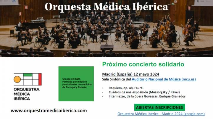 Información sobre la Orquesta Médica Ibérica