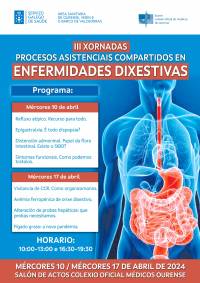 III Jornadas Procesos asistenciais compartidos en Enfermidades Dixestivas