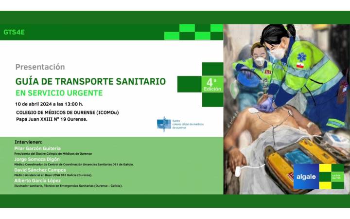 Presentación:  &quot;Guía de transporte sanitario en Servicio Urgente&quot;