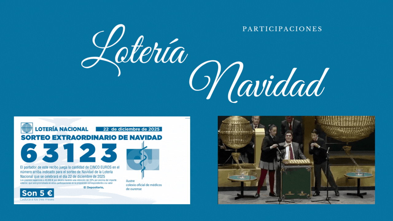 Participaciones Lotería de Navidad 2025 - Número 63123