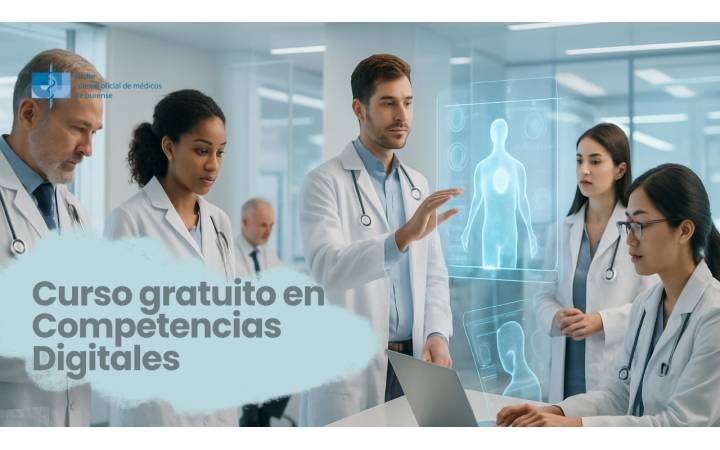 Los médicos de España ya pueden preinscribirse en el gran proyecto europeo de formación en competencias digitales