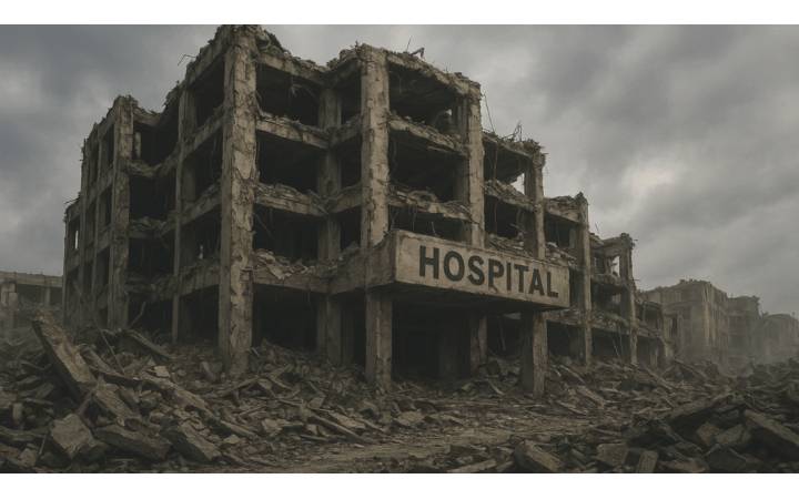 La profesión médica española y mundial alza la voz contra el hambre infantil y la violencia hacia los sanitarios en Gaza en una jornada especial