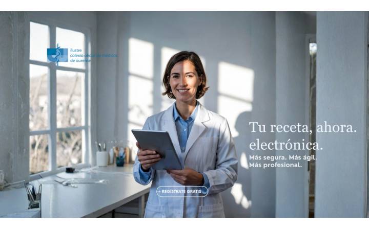El Colegio de Médicos de Ourense pone en marcha la receta electrónica privada
