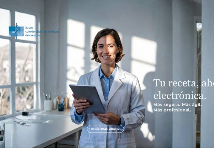 El Colegio de Médicos de Ourense pone en marcha la receta electrónica privada