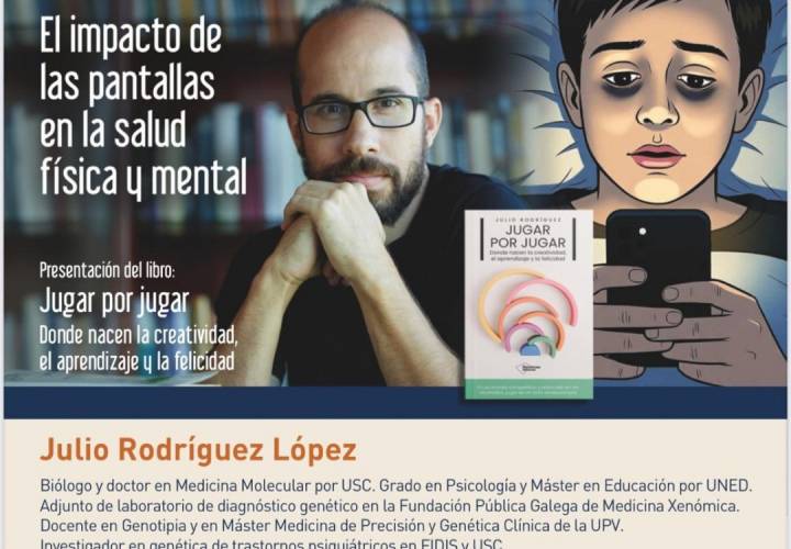 Vivir hiperconectados: el impacto de las pantallas en nuestra salud — Conferencia AMQ Ourense