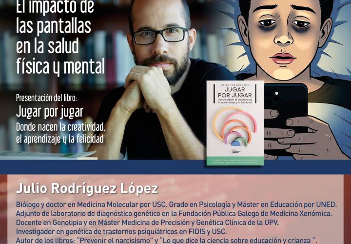 Vivir hiperconectados: el impacto de las pantallas en nuestra salud — Conferencia AMQ Ourense