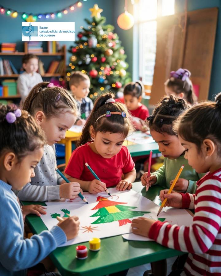 🖍️ IX Concurso de Dibujo y Pintura Infantil Navideño del ICOMOU