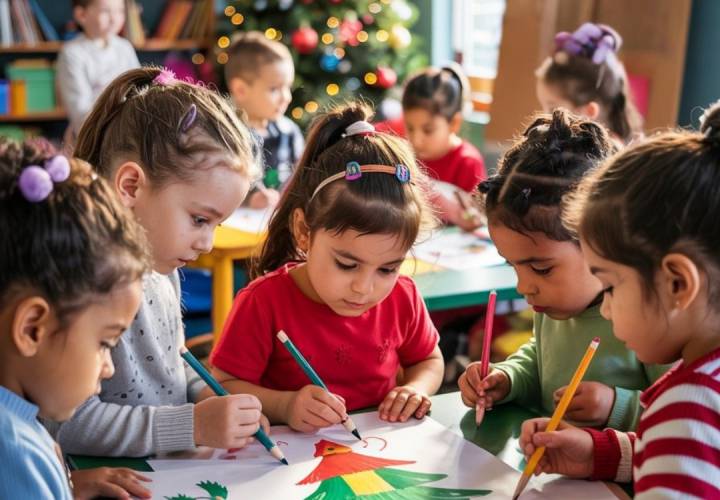 🖍️ IX Concurso de Dibujo y Pintura Infantil Navideño del ICOMOU