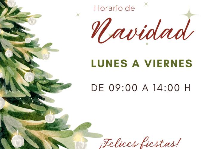 Horario de Navidad