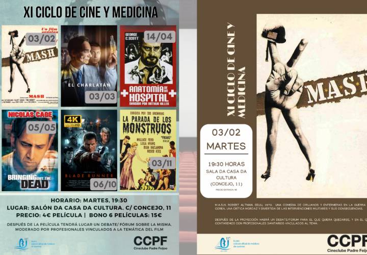 Arranca el XI Ciclo de Cine y Medicina con la proyección de M.A.S.H.