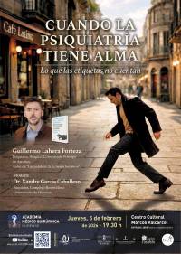 Sesión AMQ: «Cuando la psiquiatría tiene alma: lo que las etiquetas no cuentan»