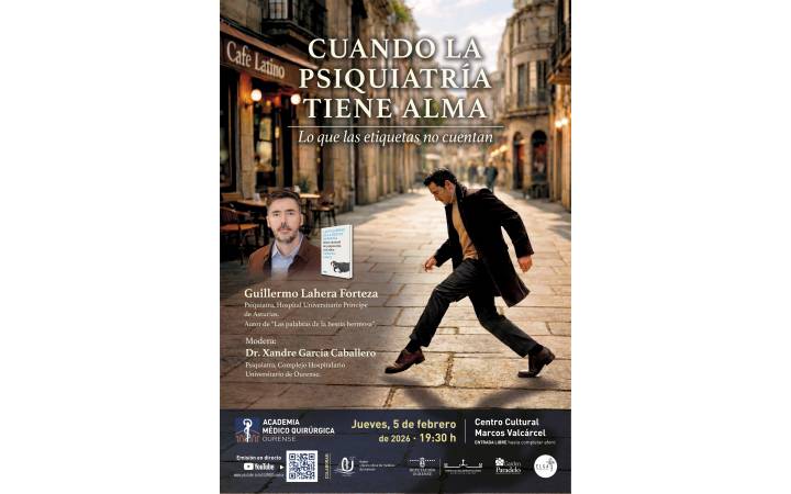 Sesi&oacute;n AMQ: &laquo;Cuando la psiquiatr&iacute;a tiene alma: lo que las etiquetas no cuentan&raquo;
