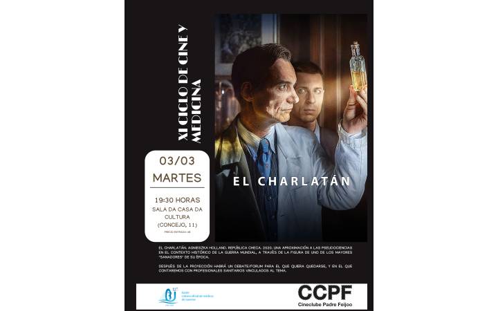 XI Ciclo de Cine y Medicina: El charlat&aacute;n