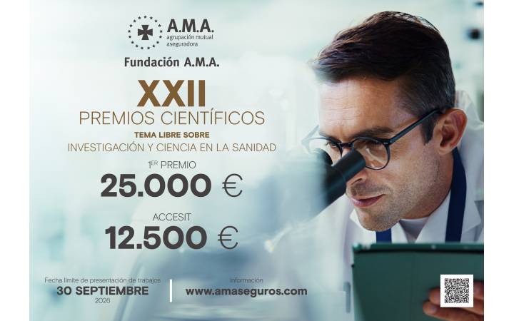 La Fundaci&oacute;n A.M.A. convoca los XXII Premios Cient&iacute;ficos