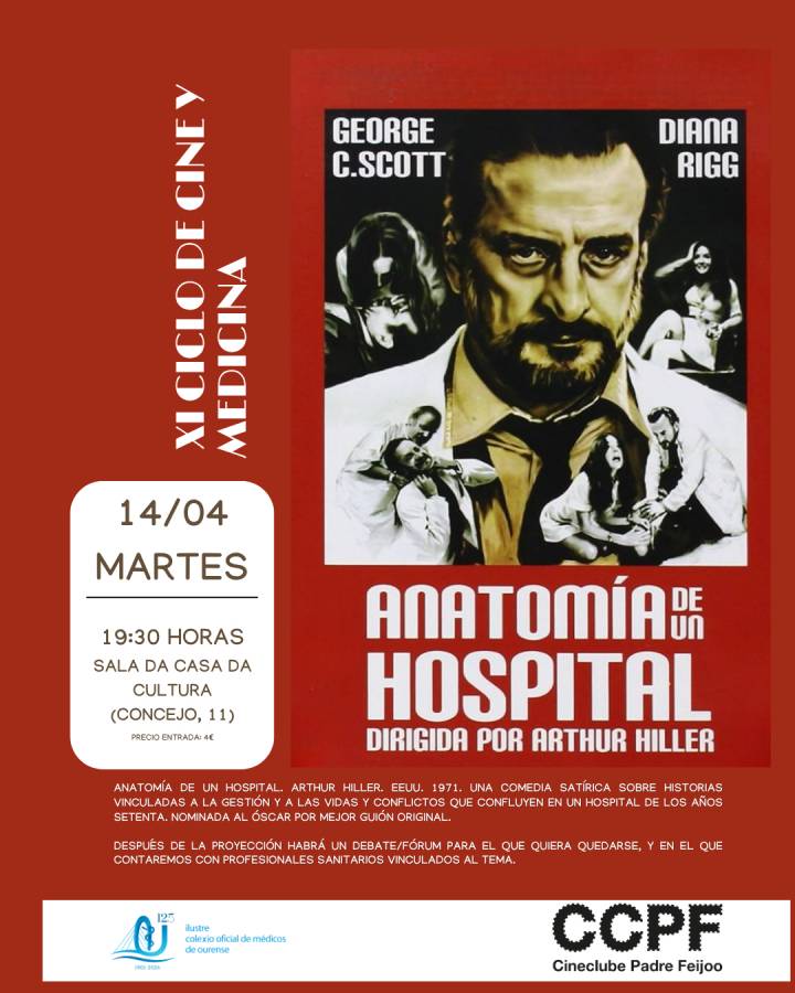 XI Ciclo de Cine y Medicina: Anatomía de un Hospital