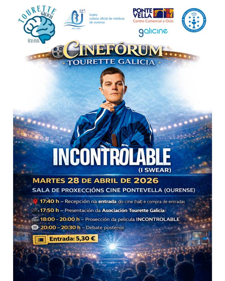 Cinefórum en Ourense para visibilizar el Síndrome de Tourette