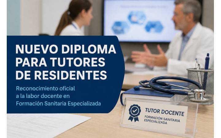 Sanidad crea un diploma oficial para reconocer la labor de los tutores de residentes