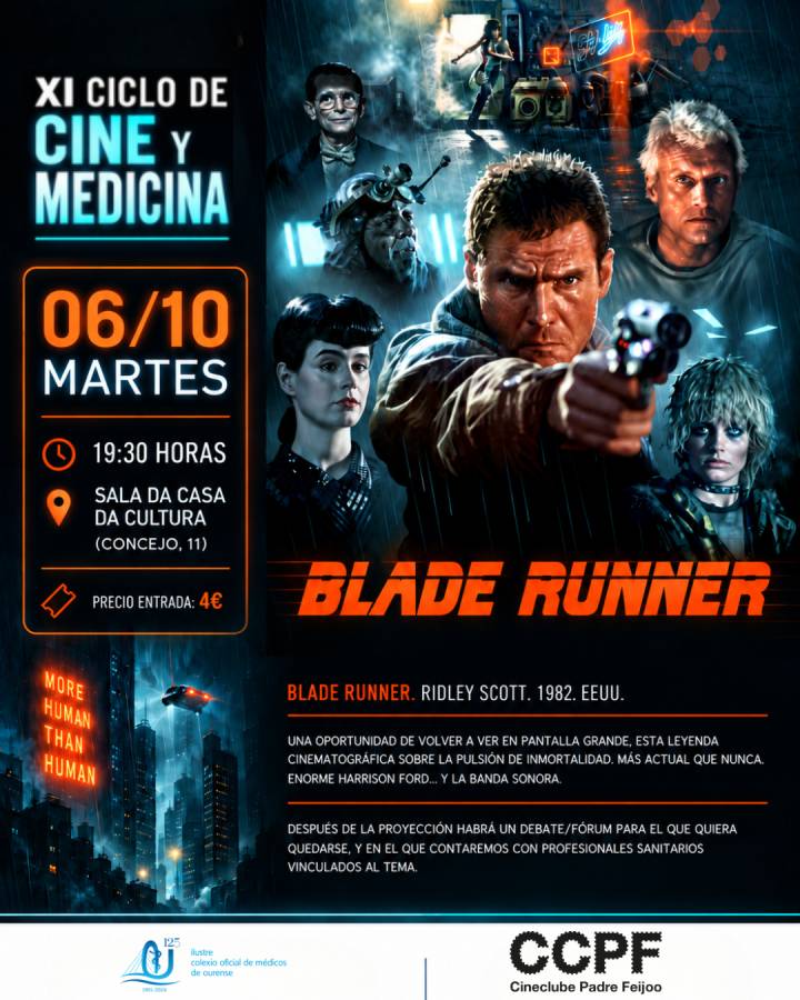 XI Ciclo de Cine y Medicina: Blade Runner