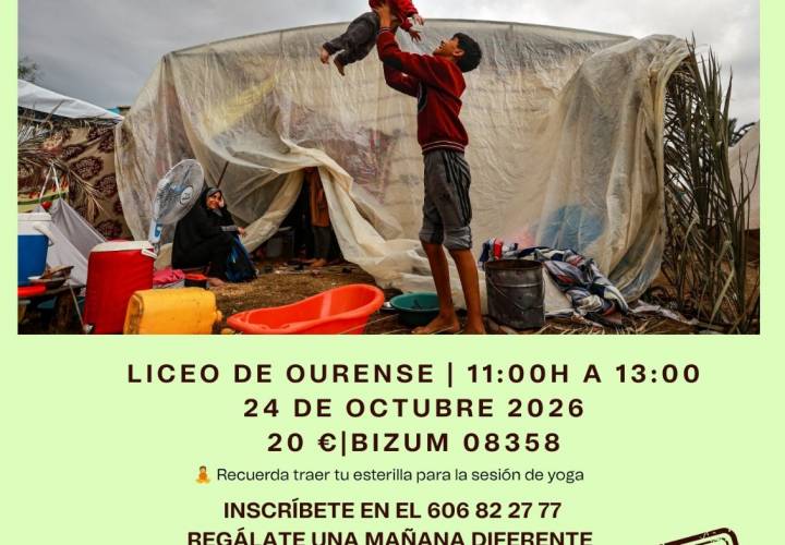 🌿☕ Yoga & Café Solidario en Ourense ☕